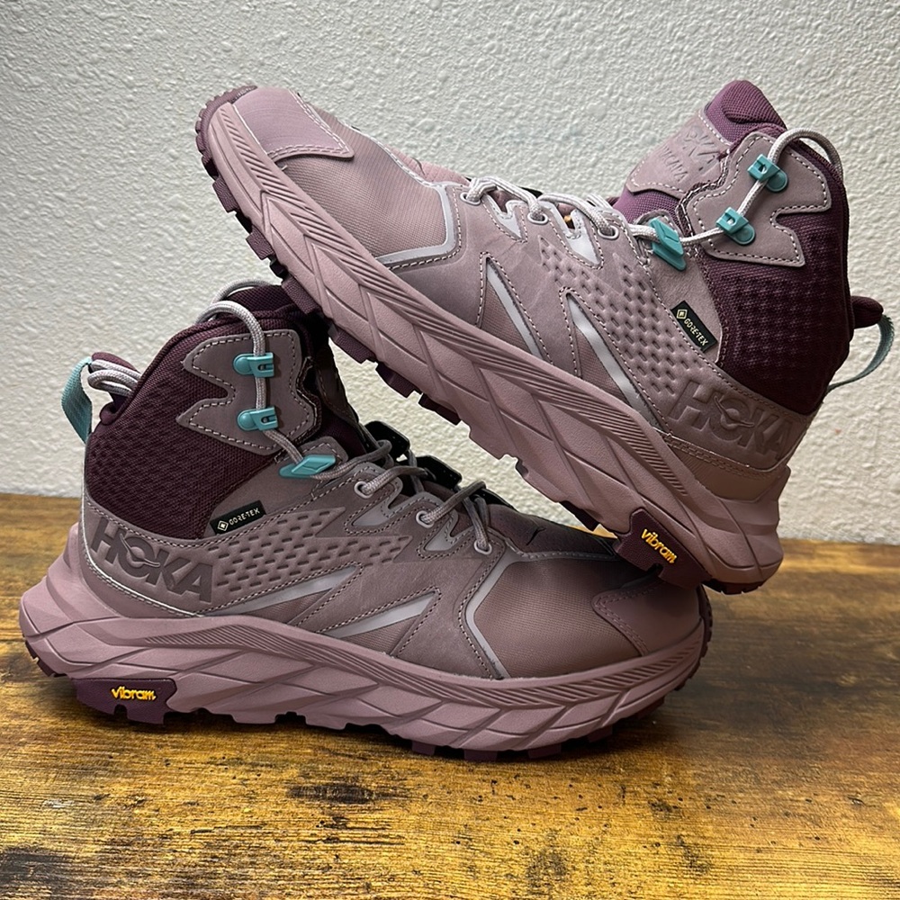 Hoka One One Anacapa Mid GTX Hiking Boots Womens 9B Hiking Outdoors